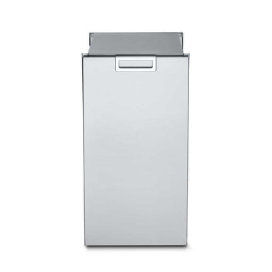 Crown Verity, Infinite Series, Cabinet Module, single drawer, door closed, front view, stainless steel