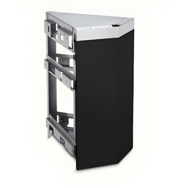 Crown Verity Infinite Series, 45-degree corner cabinet, modular outdoor kitchen, corner module, alaska midnight colour