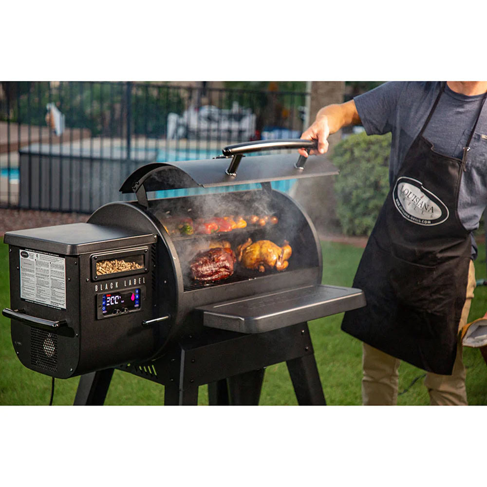Louisiana Grills 800 Black Label Series Pellet Grill with WIFI Control