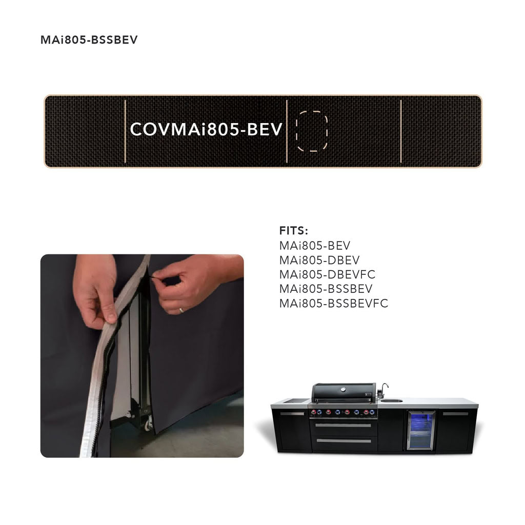 Protective Cover for Mont Alpi 805 Island with Beverage Center