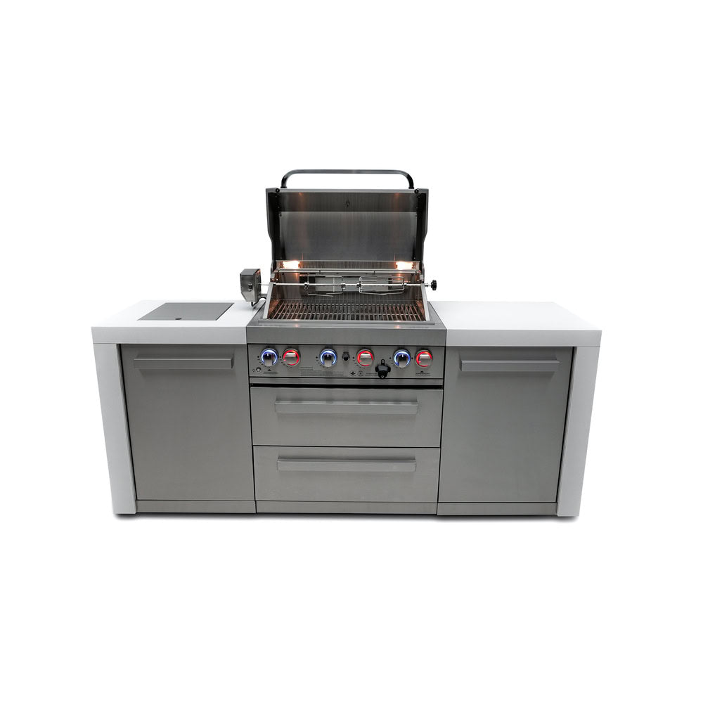 Mont Alpi 400 Deluxe Island Outdoor Kitchen