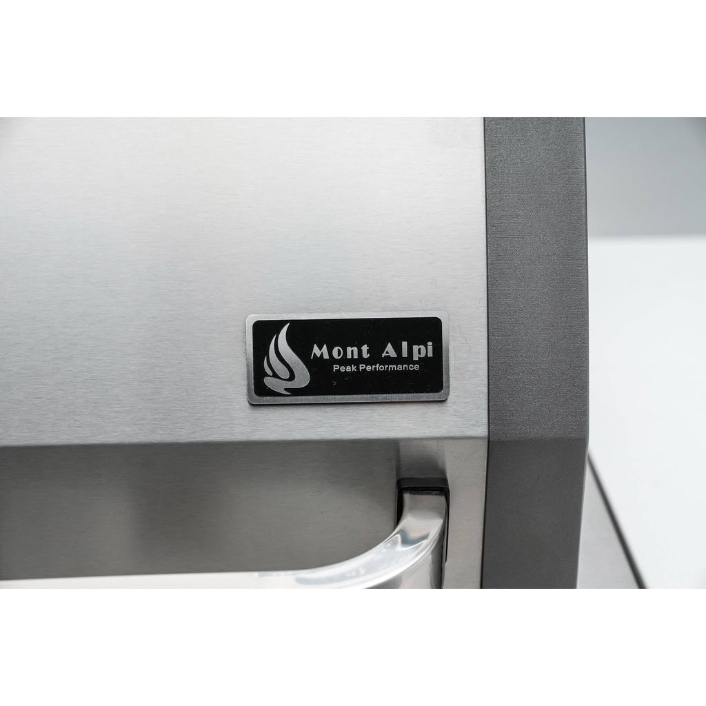 Mont Alpi 400 Deluxe Island with Fridge Cabinet Outdoor Kitchen