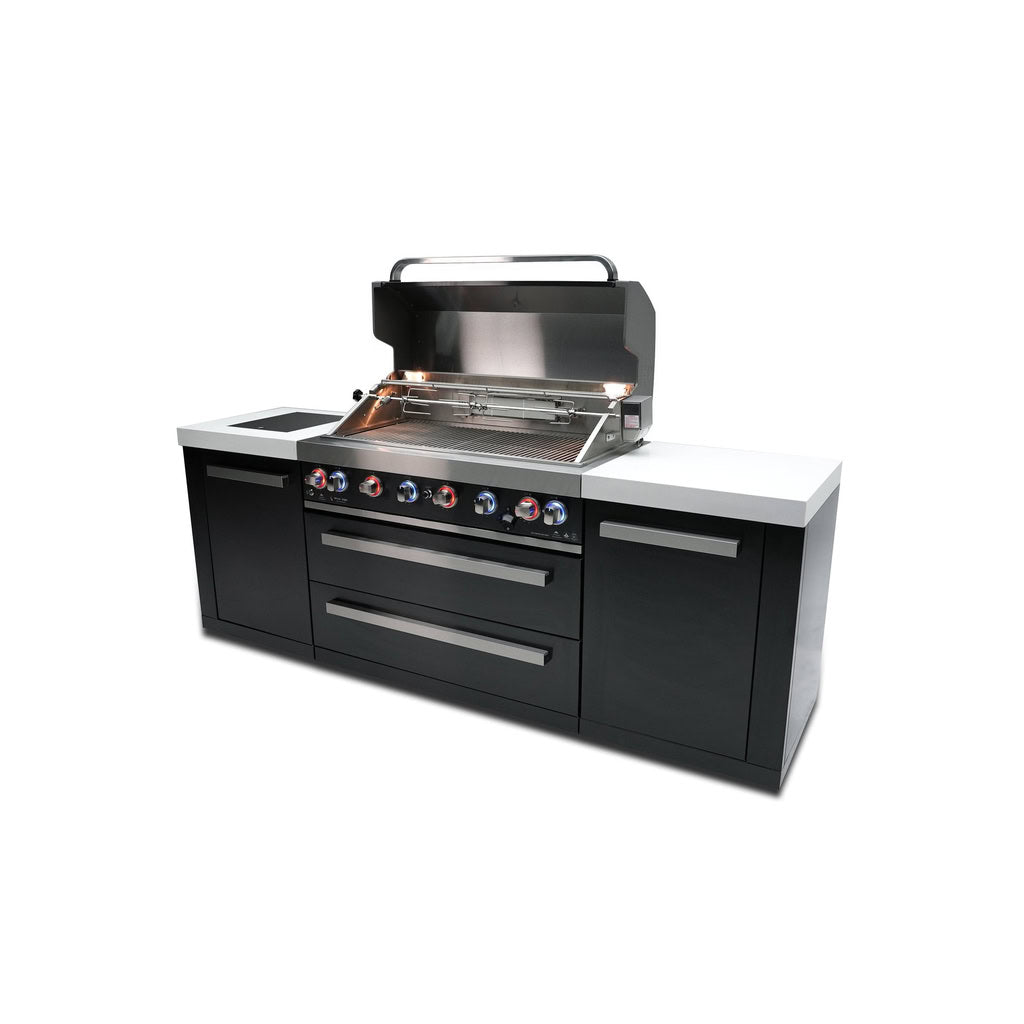 Mont Alpi 805 Black Stainless Steel Island Outdoor Kitchen