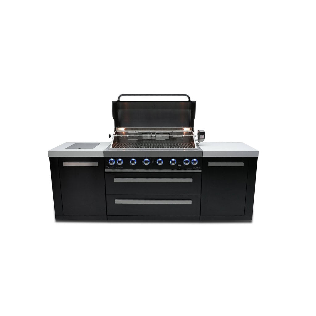 Mont Alpi 805 Black Stainless Steel Island Outdoor Kitchen