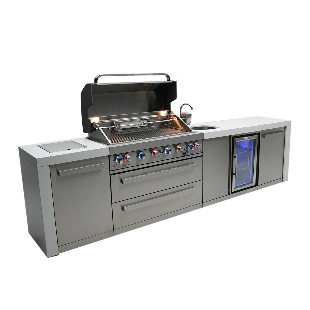 Mont Alpi 805 Deluxe Island with Beverage Center