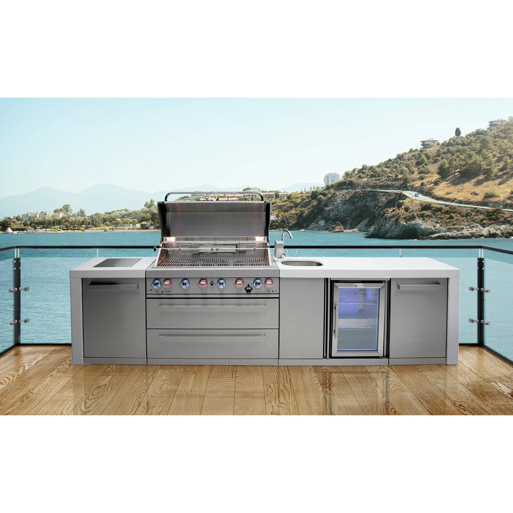 Mont Alpi 805 Deluxe Island with Beverage Center