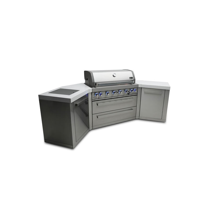 Mont Alpi 805 Island with 45 Degree Corners Outdoor Kitchen