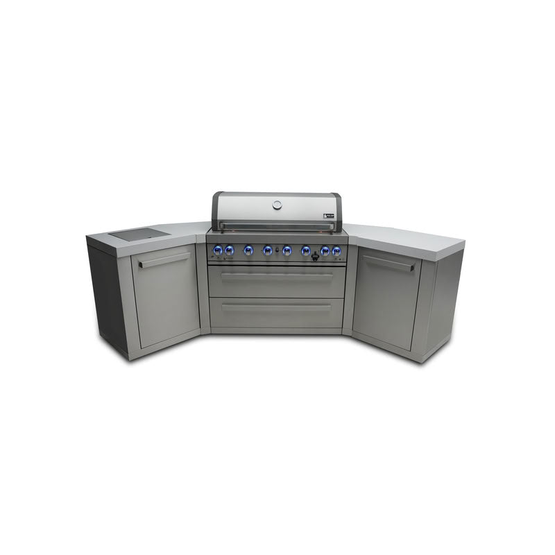 Mont Alpi 805 Island with 45 Degree Corners Outdoor Kitchen