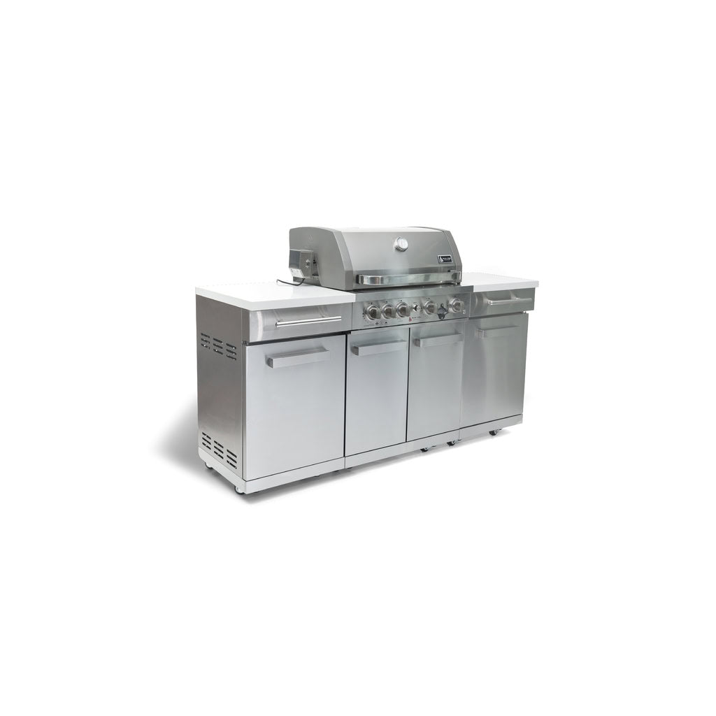 Mont Alpi 957RS Island 4-Burner Grill