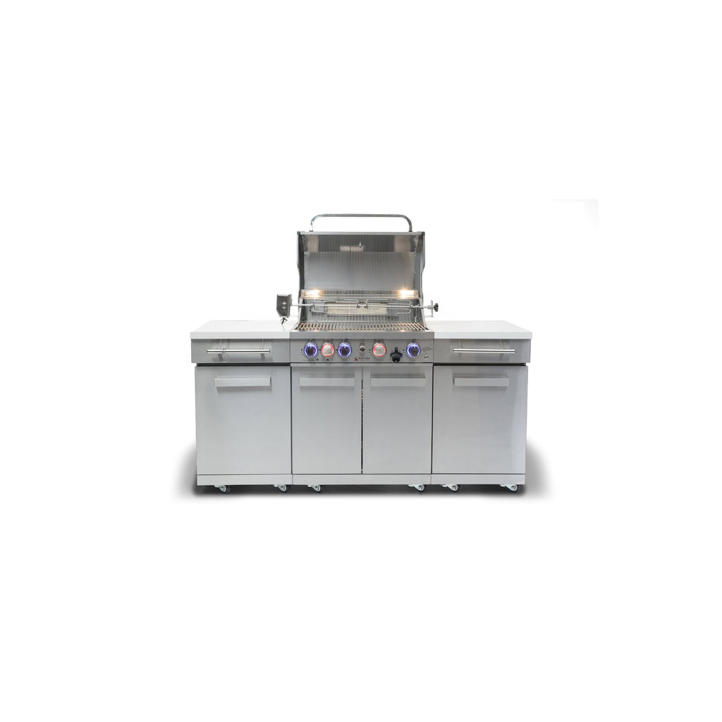 Mont Alpi 957RS Island 4-Burner Grill