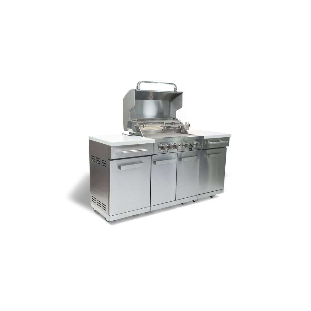 Mont Alpi 957RS Island 4-Burner Grill