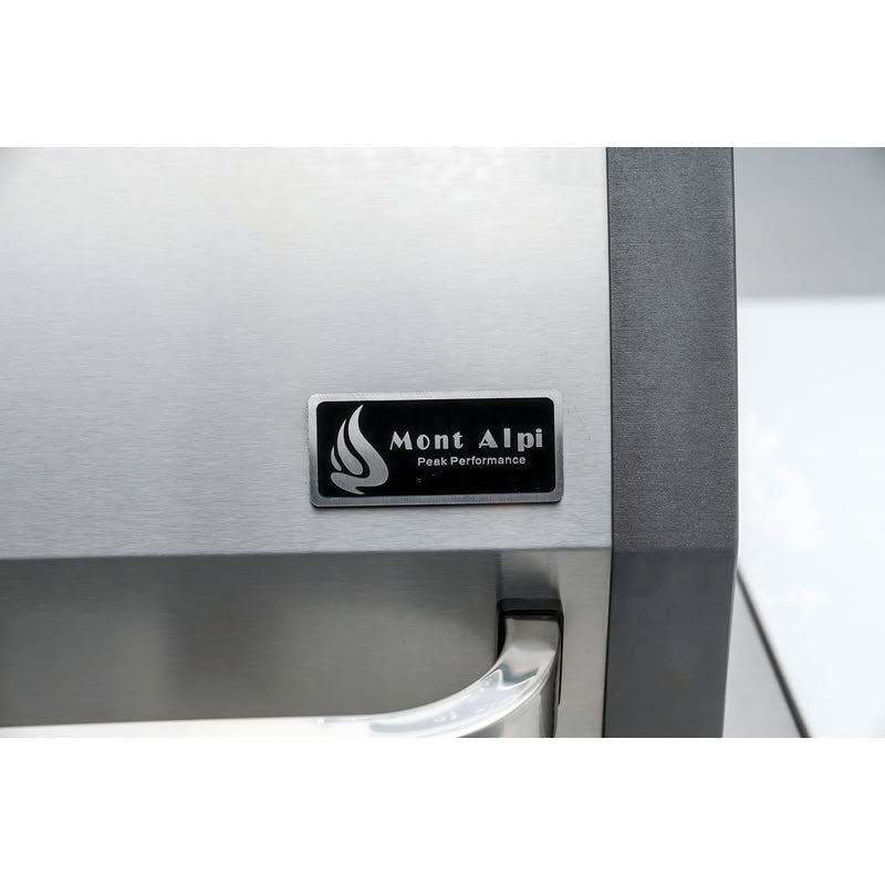 Mont Alpi 805 Island 90 Degree Corner and Kegerator Outdoor Kitchen