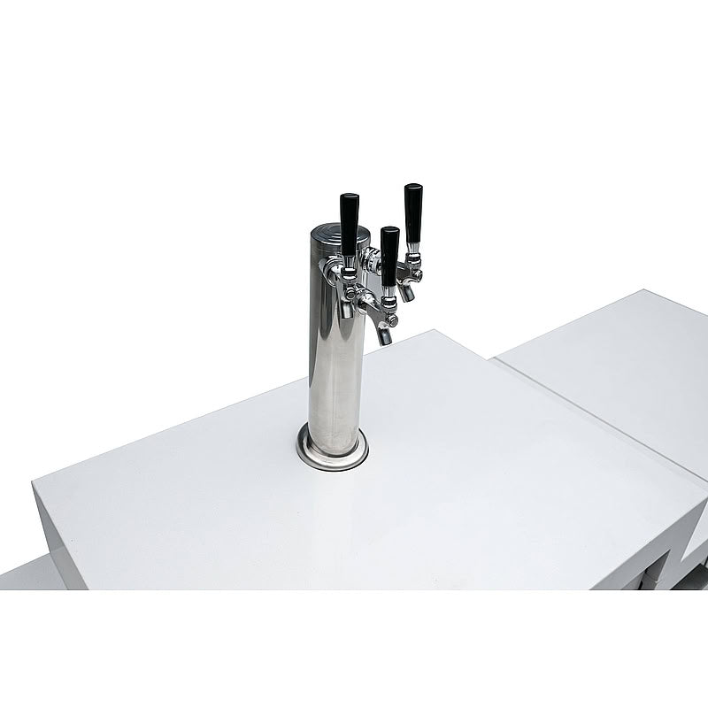 Mont Alpi 805 Island Kegerator and Beverage Center Outdoor Kitchen
