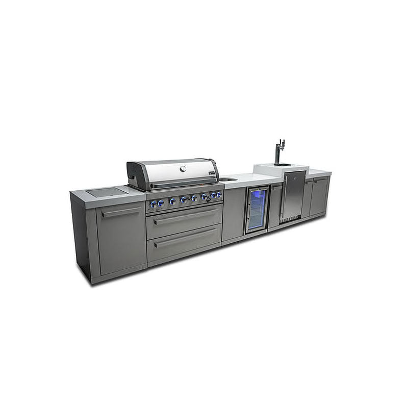 Mont Alpi 805 Island Kegerator and Beverage Center Outdoor Kitchen