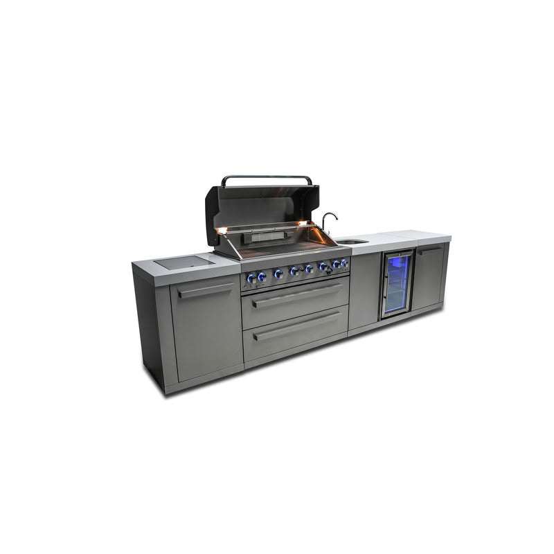Mont Alpi 805 Island with Beverage Center Outdoor Kitchen