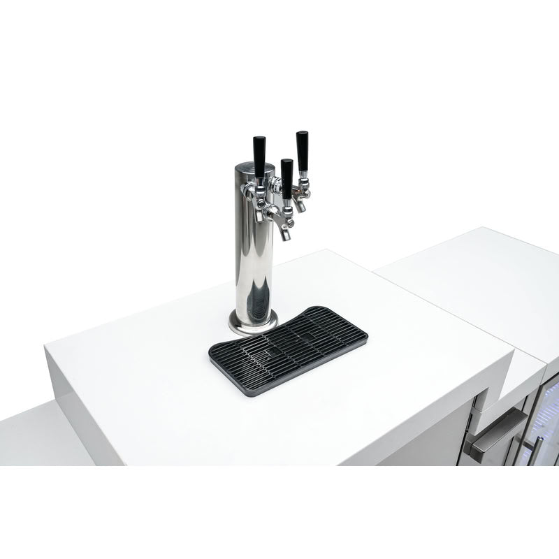 Mont Alpi 805 Island with Kegerator Outdoor Kitchen