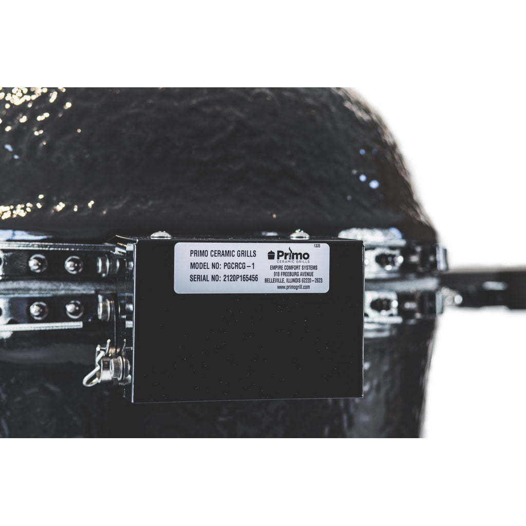 Primo Oval X-Large Charcoal Ceramic Kamado Grill All-in-One Kit