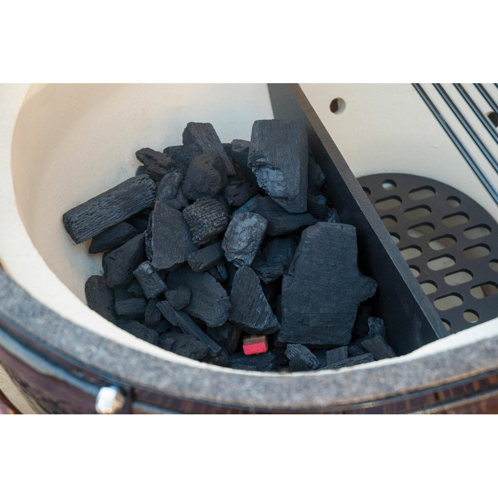 Primo Oval XX-Large Charcoal Ceramic Kamado Grill All-In-One Kit