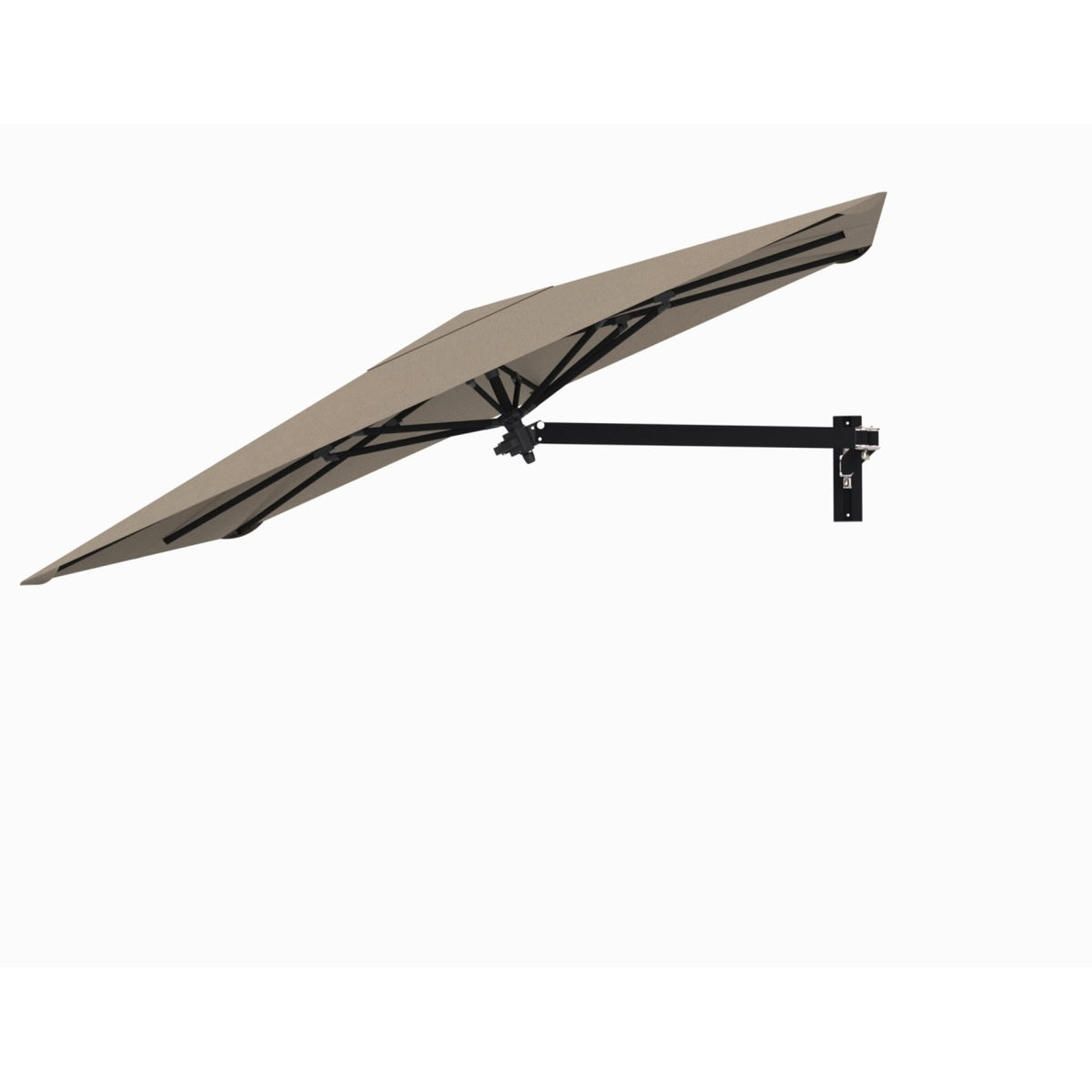Umbrosa Paraflex Wall Mounted Umbrella Round