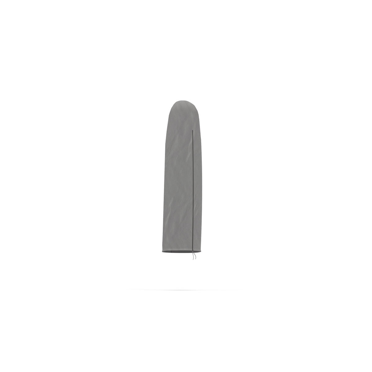 Gray protective cover for Paraflex Umbrella on a white background
