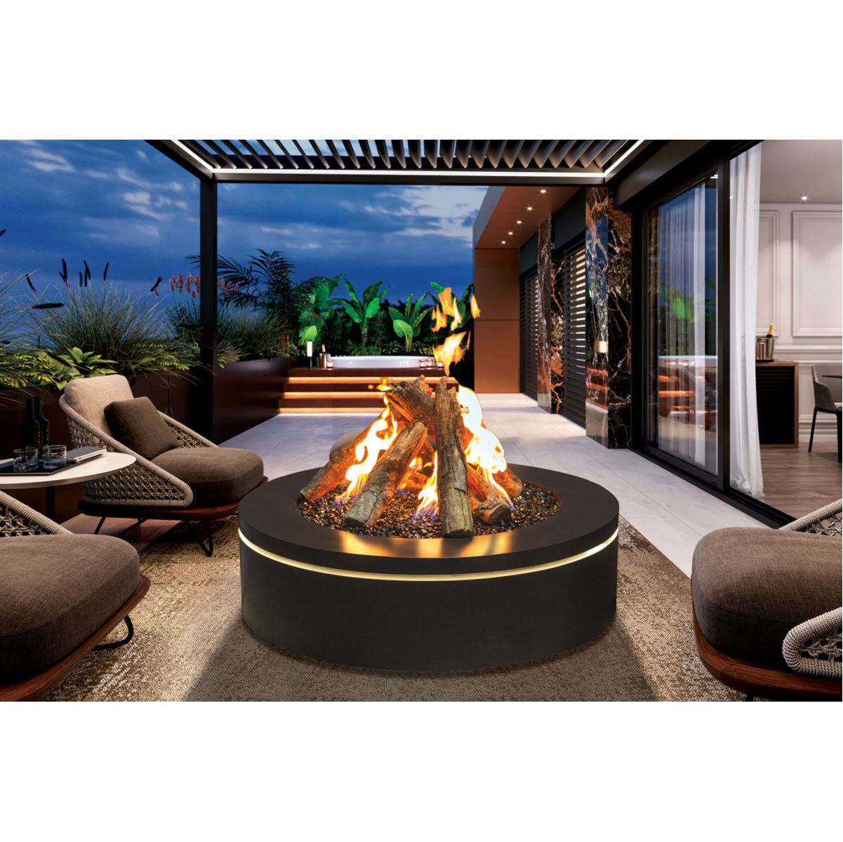 Urbana Halo Gas Fire Pit
