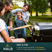 Halo Versa 16 Outdoor Pizza Oven cooking 16 inch pizzas with rapid heat-up and family outdoor use.