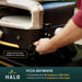 Halo Versa 16 Outdoor Pizza Oven with quick propane to natural gas conversion and portable cooking setup.