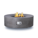 Avalon fire pit with flame display and front control panel.